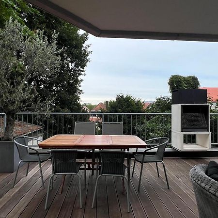 Ludwigshome Luxus - Zentral, Kostenloser Parkplatz, Terrasse Ludwigsburg Exterior photo