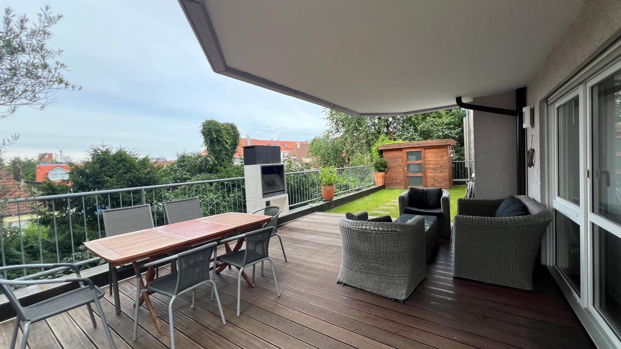 Ludwigshome Luxus - Zentral, Kostenloser Parkplatz, Terrasse Ludwigsburg Exterior photo